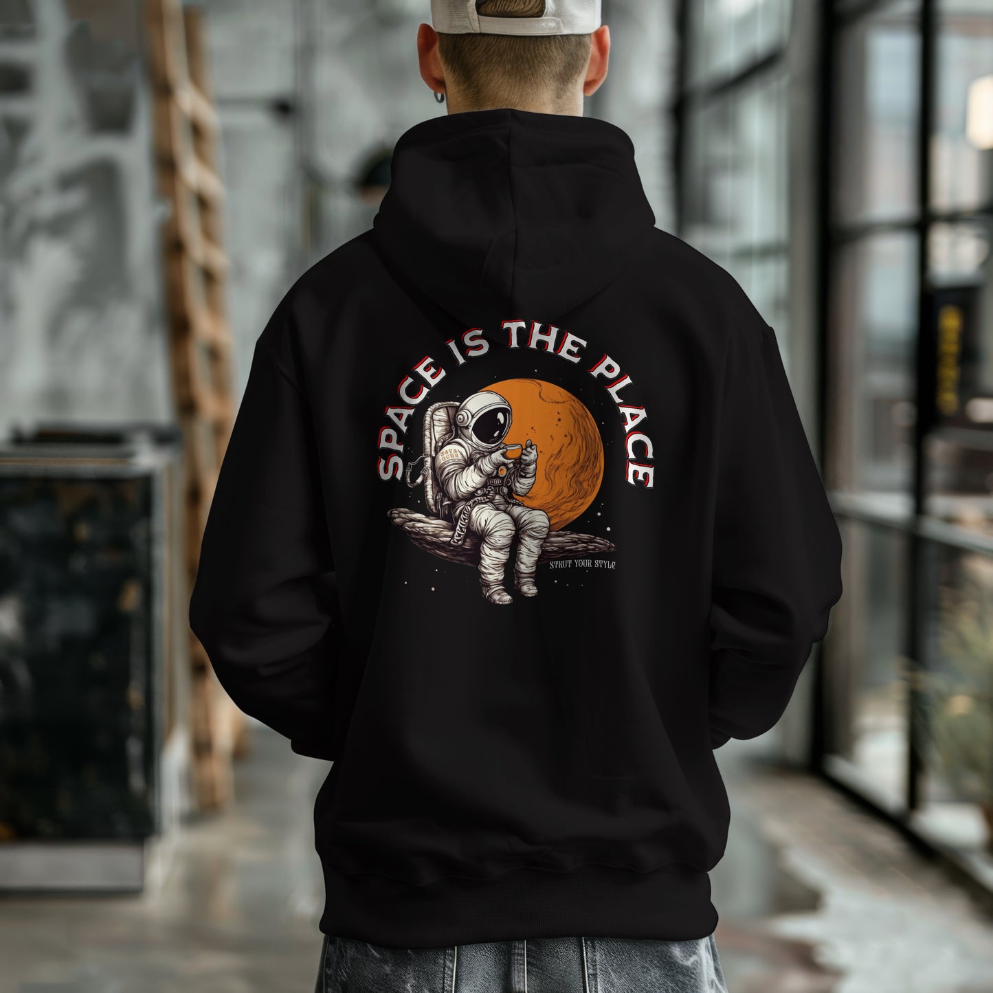 Space Graphic Hoodies